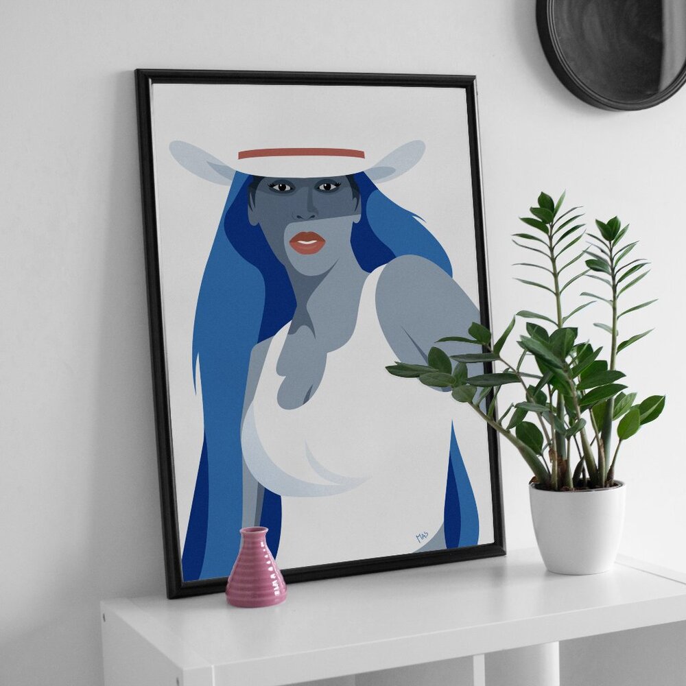 The Queen in a Cowboy Hat